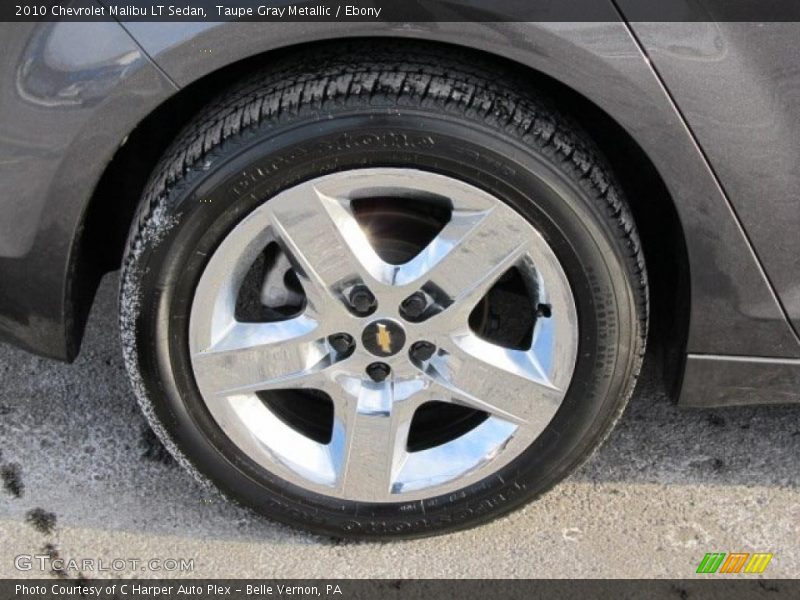 Taupe Gray Metallic / Ebony 2010 Chevrolet Malibu LT Sedan