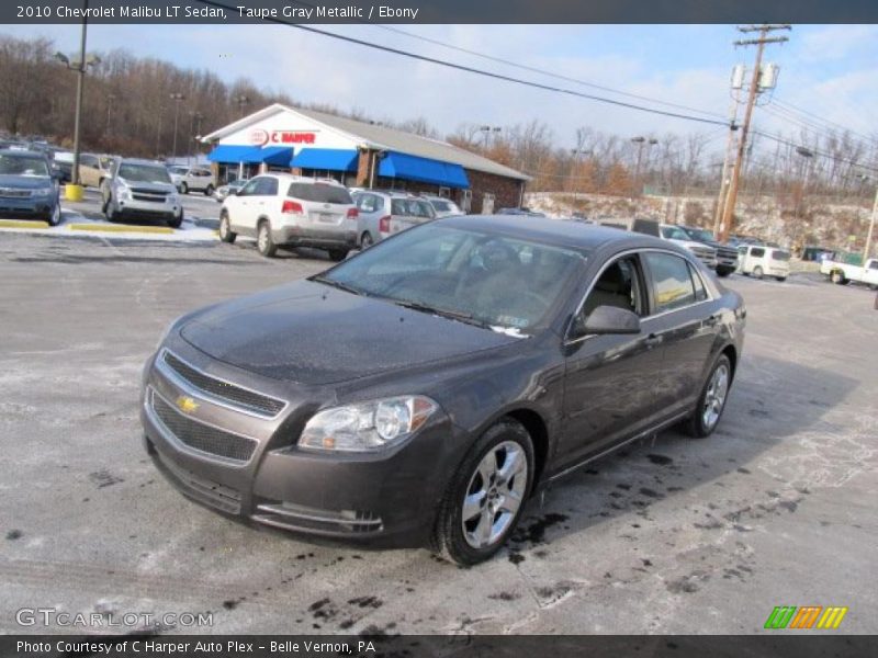 Taupe Gray Metallic / Ebony 2010 Chevrolet Malibu LT Sedan