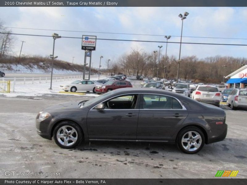 Taupe Gray Metallic / Ebony 2010 Chevrolet Malibu LT Sedan