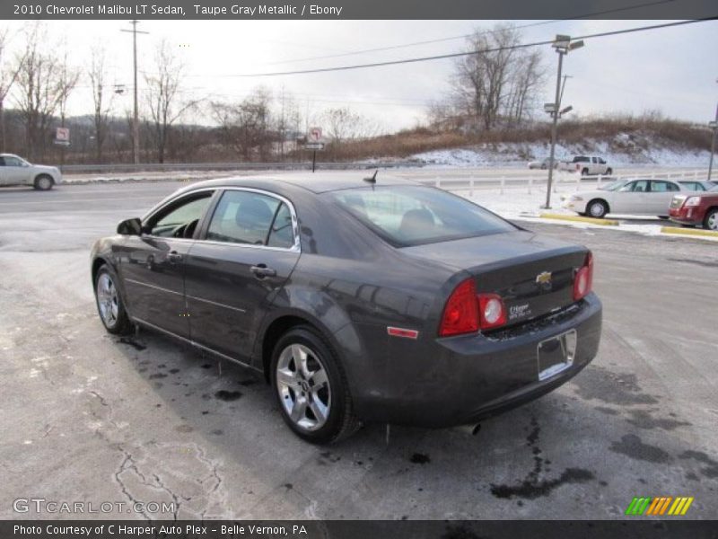 Taupe Gray Metallic / Ebony 2010 Chevrolet Malibu LT Sedan