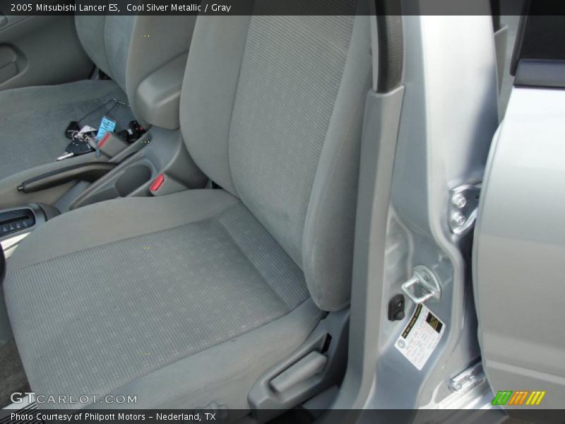 Cool Silver Metallic / Gray 2005 Mitsubishi Lancer ES
