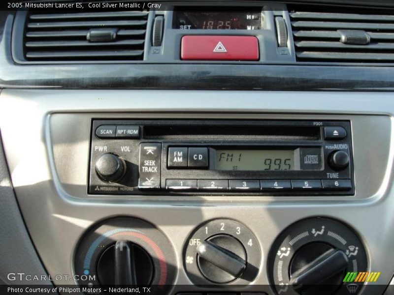 Controls of 2005 Lancer ES