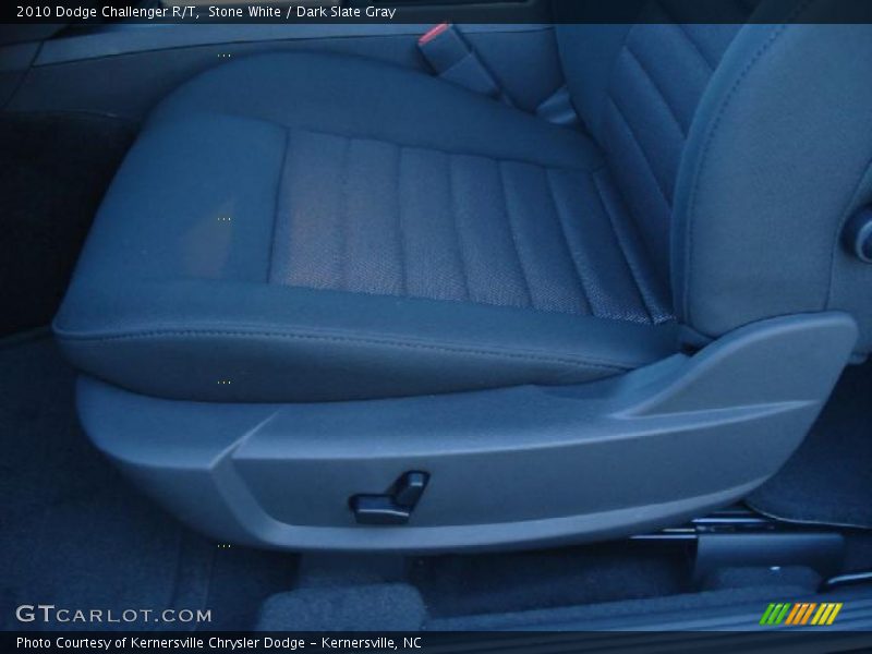 Stone White / Dark Slate Gray 2010 Dodge Challenger R/T