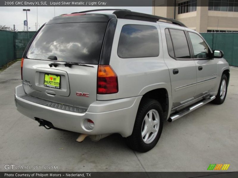 Liquid Silver Metallic / Light Gray 2006 GMC Envoy XL SLE