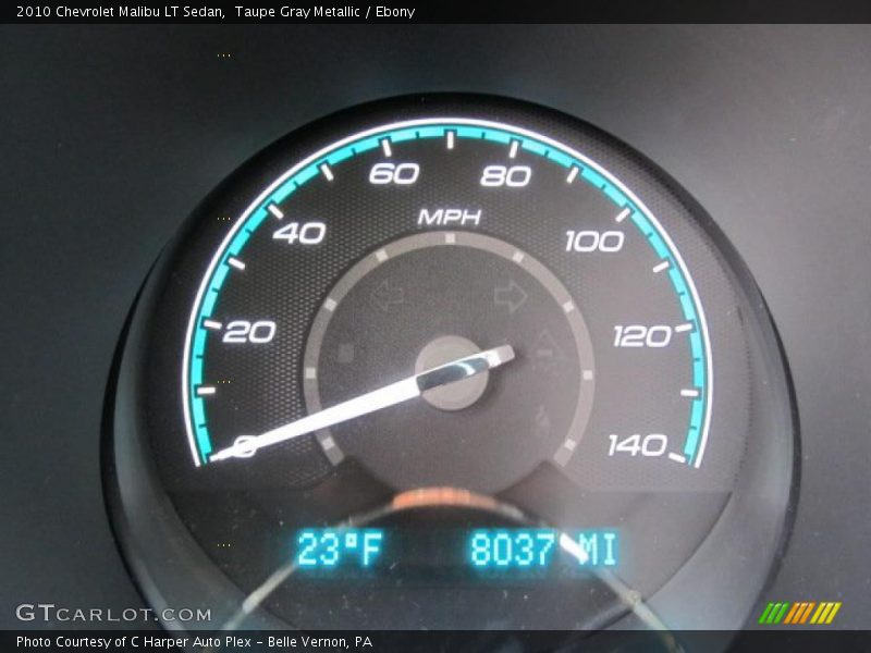 Taupe Gray Metallic / Ebony 2010 Chevrolet Malibu LT Sedan
