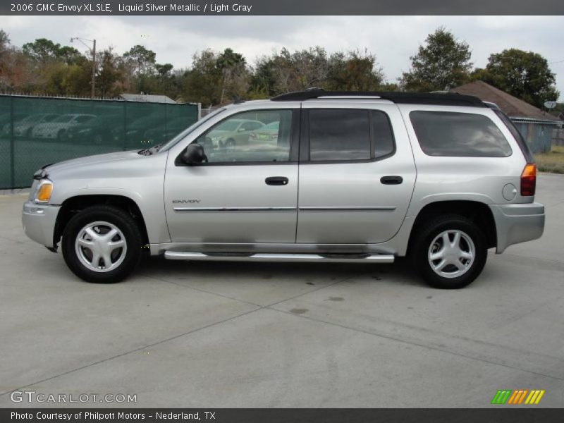 Liquid Silver Metallic / Light Gray 2006 GMC Envoy XL SLE