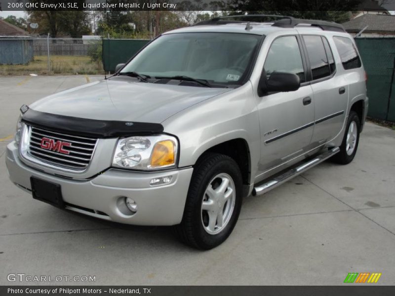 Liquid Silver Metallic / Light Gray 2006 GMC Envoy XL SLE