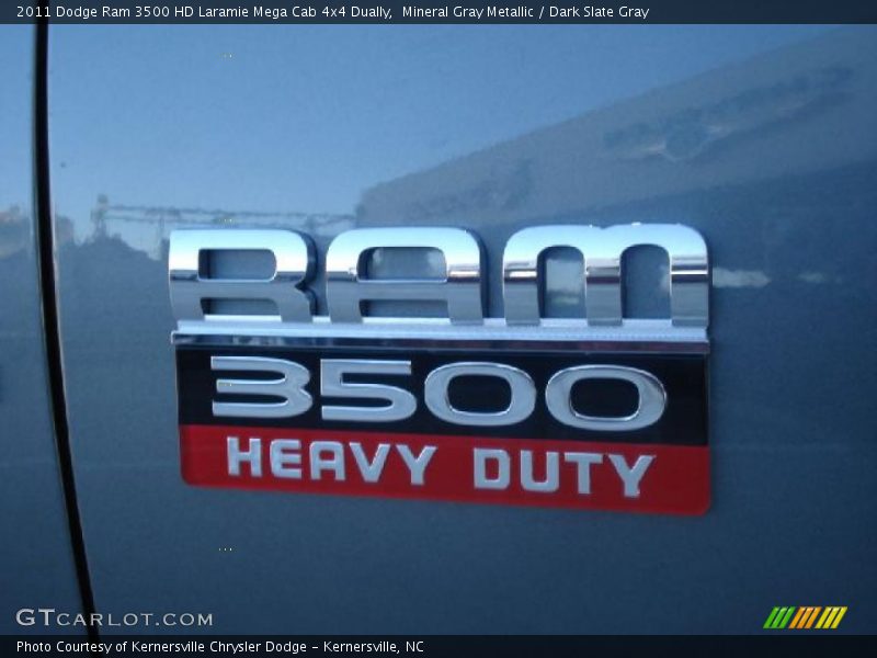  2011 Ram 3500 HD Laramie Mega Cab 4x4 Dually Logo