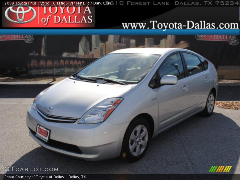 Classic Silver Metallic / Dark Gray 2009 Toyota Prius Hybrid