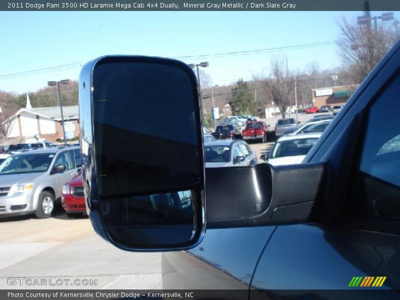 Mineral Gray Metallic / Dark Slate Gray 2011 Dodge Ram 3500 HD Laramie Mega Cab 4x4 Dually