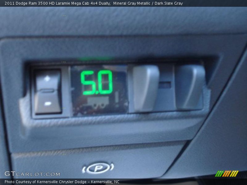 Mineral Gray Metallic / Dark Slate Gray 2011 Dodge Ram 3500 HD Laramie Mega Cab 4x4 Dually
