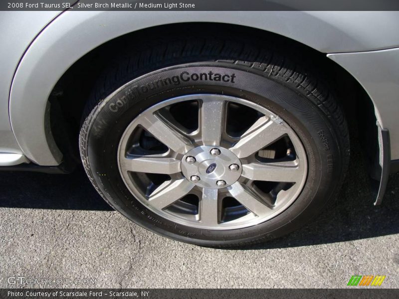 Silver Birch Metallic / Medium Light Stone 2008 Ford Taurus SEL