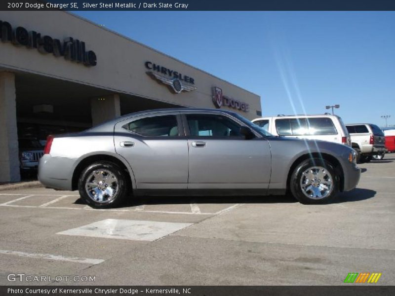 Silver Steel Metallic / Dark Slate Gray 2007 Dodge Charger SE