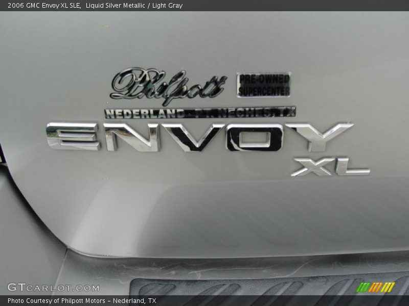 Liquid Silver Metallic / Light Gray 2006 GMC Envoy XL SLE
