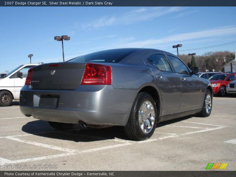 Silver Steel Metallic / Dark Slate Gray 2007 Dodge Charger SE