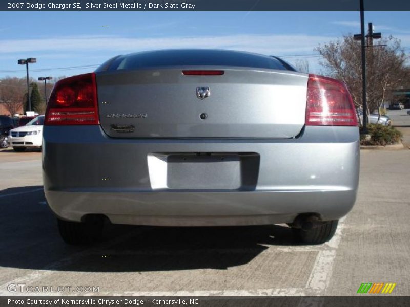 Silver Steel Metallic / Dark Slate Gray 2007 Dodge Charger SE