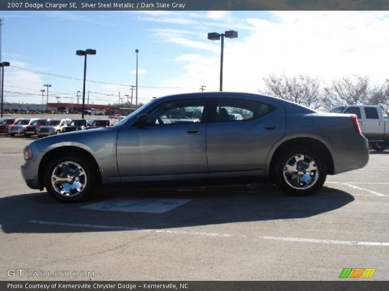 Silver Steel Metallic / Dark Slate Gray 2007 Dodge Charger SE