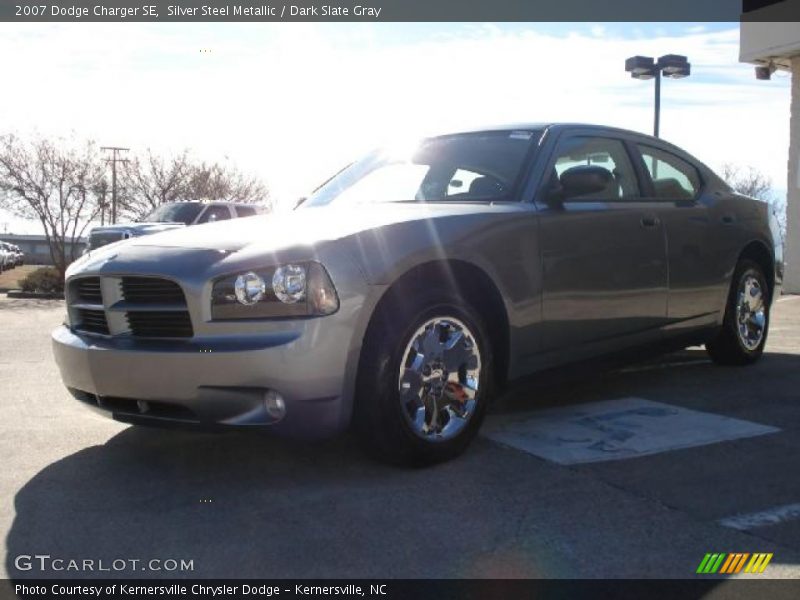 Silver Steel Metallic / Dark Slate Gray 2007 Dodge Charger SE