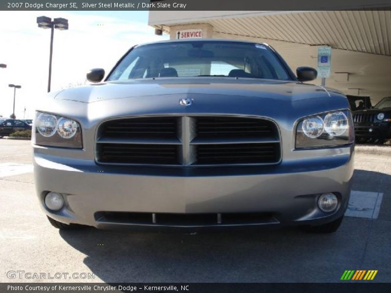 Silver Steel Metallic / Dark Slate Gray 2007 Dodge Charger SE