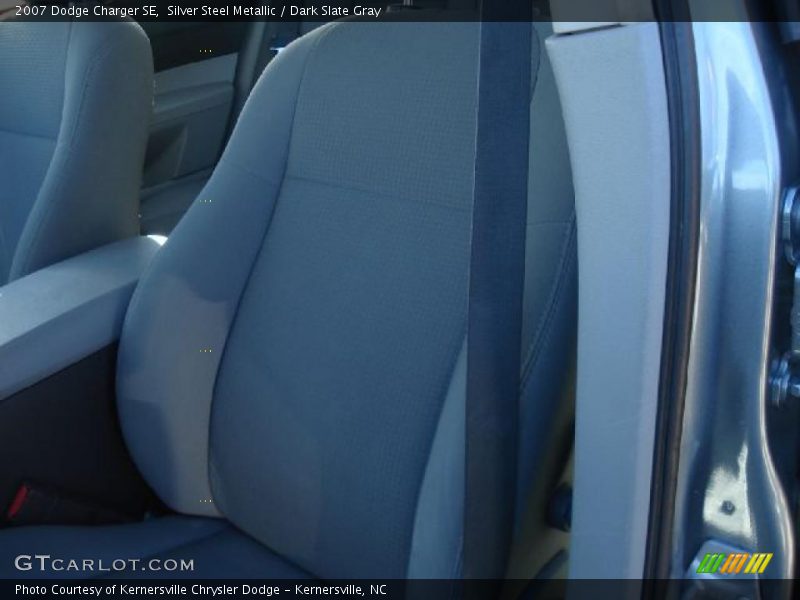 Silver Steel Metallic / Dark Slate Gray 2007 Dodge Charger SE