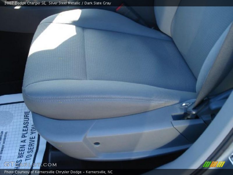 Silver Steel Metallic / Dark Slate Gray 2007 Dodge Charger SE