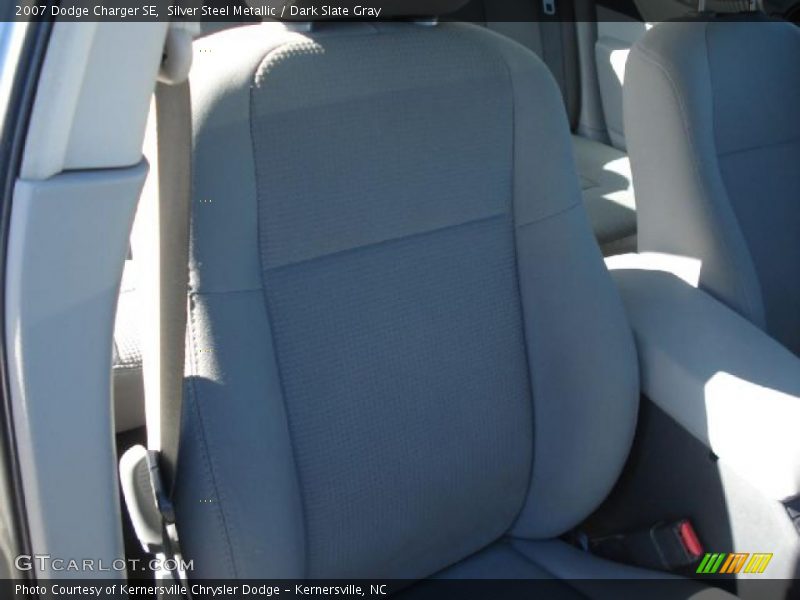Silver Steel Metallic / Dark Slate Gray 2007 Dodge Charger SE