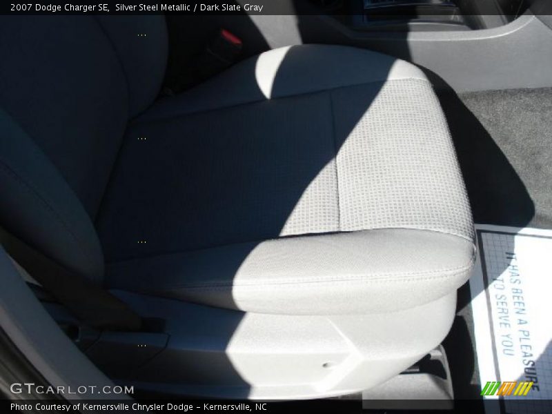Silver Steel Metallic / Dark Slate Gray 2007 Dodge Charger SE