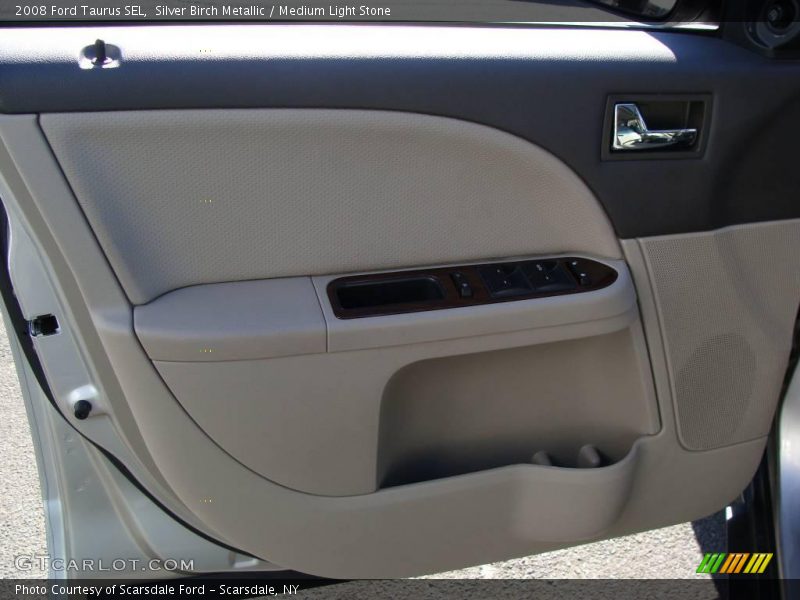 Silver Birch Metallic / Medium Light Stone 2008 Ford Taurus SEL