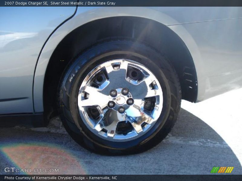 Silver Steel Metallic / Dark Slate Gray 2007 Dodge Charger SE