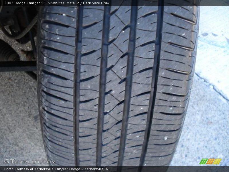 Silver Steel Metallic / Dark Slate Gray 2007 Dodge Charger SE