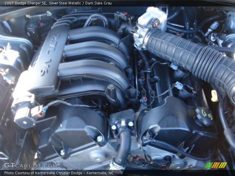 Silver Steel Metallic / Dark Slate Gray 2007 Dodge Charger SE