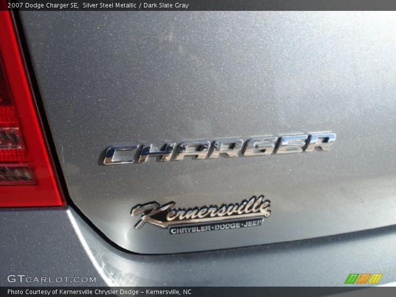 Silver Steel Metallic / Dark Slate Gray 2007 Dodge Charger SE