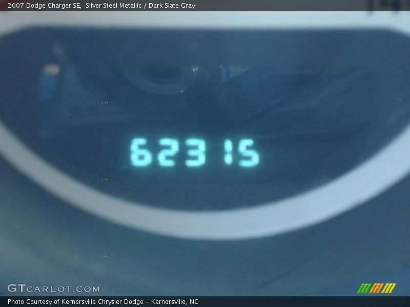 Silver Steel Metallic / Dark Slate Gray 2007 Dodge Charger SE