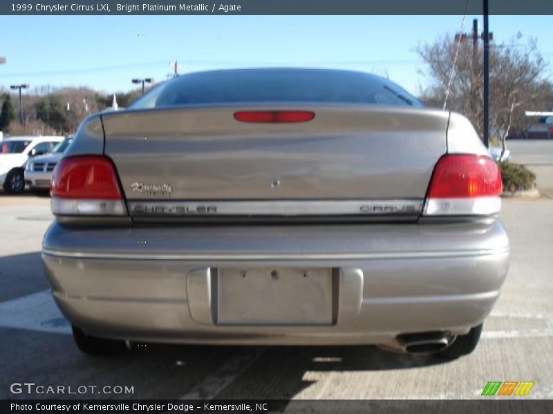 Bright Platinum Metallic / Agate 1999 Chrysler Cirrus LXi