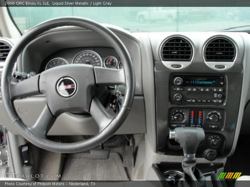 Liquid Silver Metallic / Light Gray 2006 GMC Envoy XL SLE