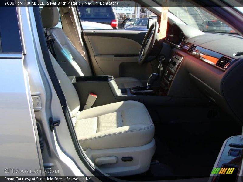 Silver Birch Metallic / Medium Light Stone 2008 Ford Taurus SEL