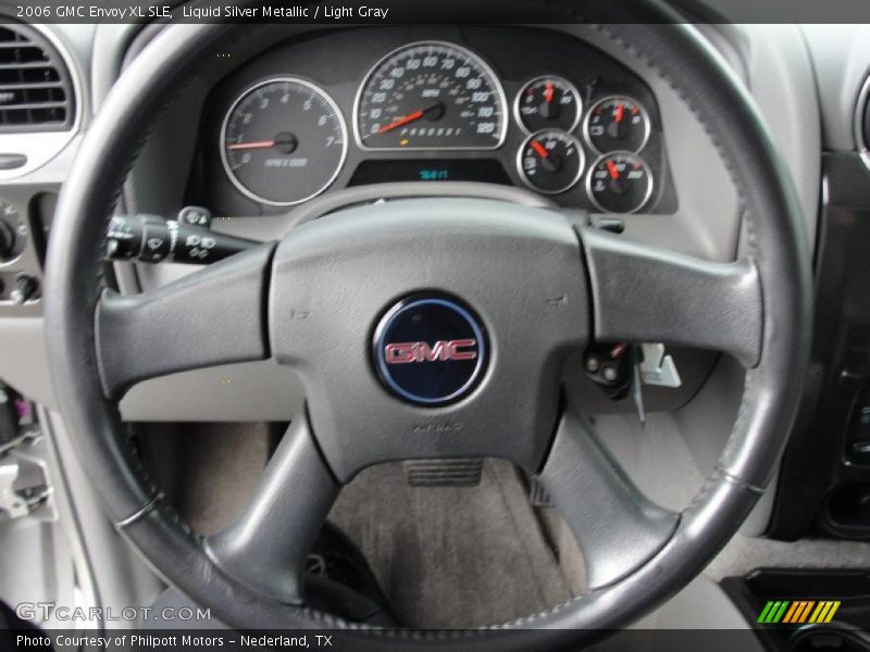Liquid Silver Metallic / Light Gray 2006 GMC Envoy XL SLE