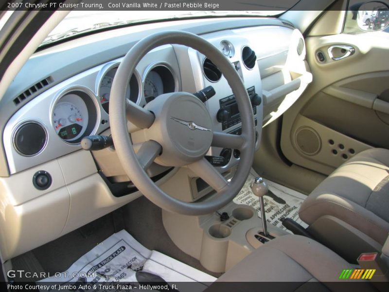 Pastel Pebble Beige Interior - 2007 PT Cruiser Touring 