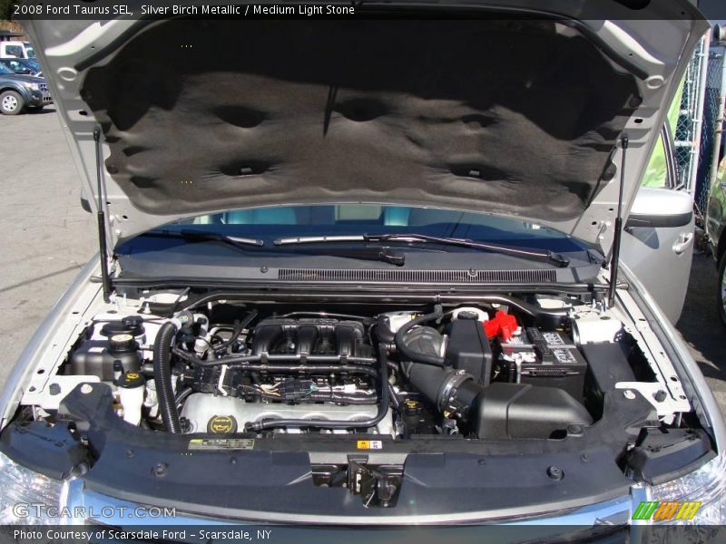 Silver Birch Metallic / Medium Light Stone 2008 Ford Taurus SEL