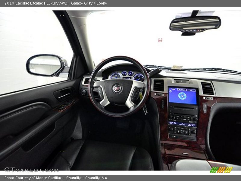 Galaxy Gray / Ebony 2010 Cadillac Escalade Luxury AWD