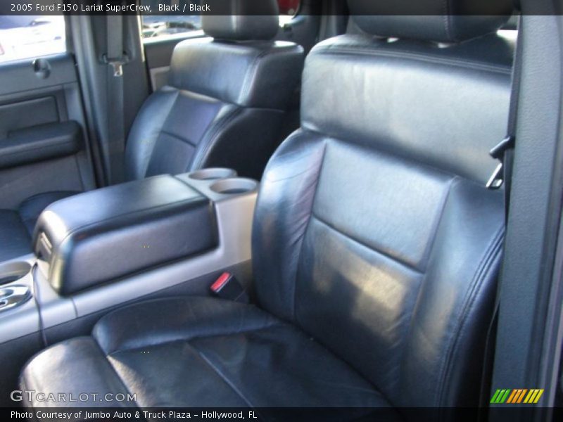 Black / Black 2005 Ford F150 Lariat SuperCrew