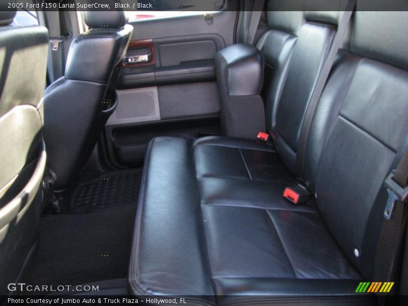Black / Black 2005 Ford F150 Lariat SuperCrew