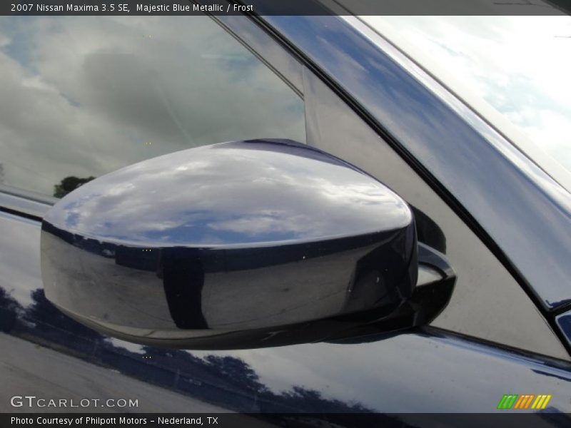 Majestic Blue Metallic / Frost 2007 Nissan Maxima 3.5 SE