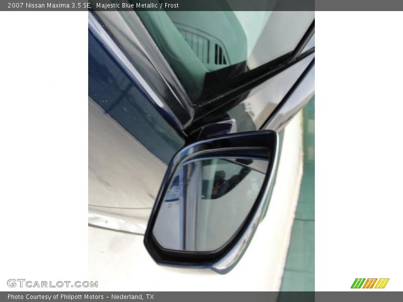 Majestic Blue Metallic / Frost 2007 Nissan Maxima 3.5 SE
