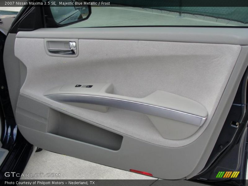 Majestic Blue Metallic / Frost 2007 Nissan Maxima 3.5 SE