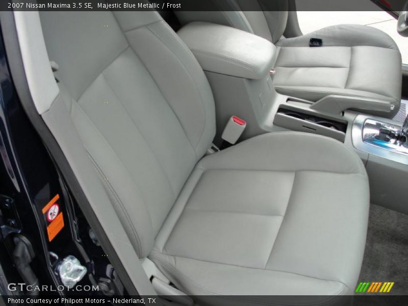 Majestic Blue Metallic / Frost 2007 Nissan Maxima 3.5 SE