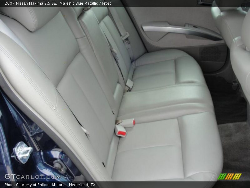 Majestic Blue Metallic / Frost 2007 Nissan Maxima 3.5 SE