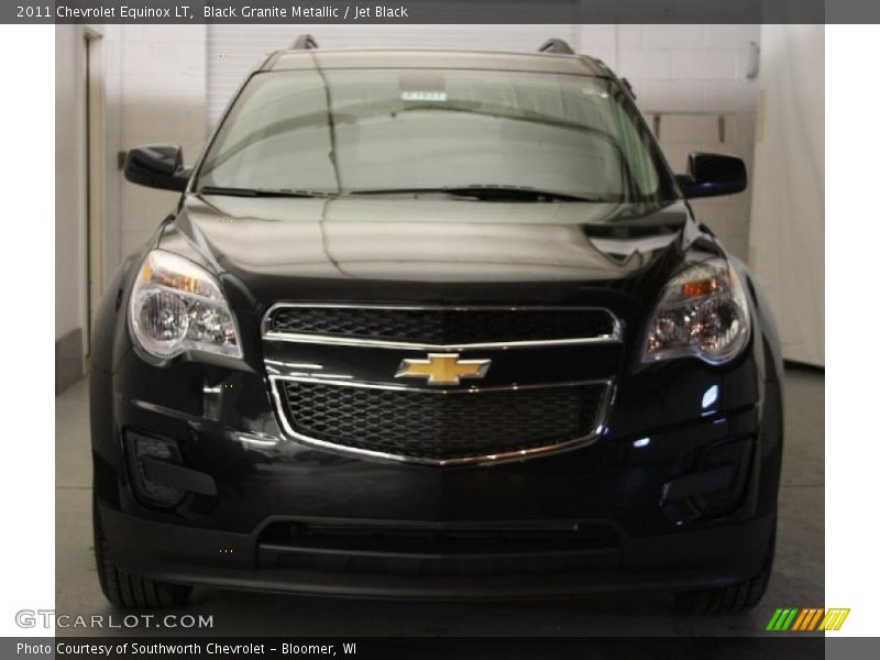 Black Granite Metallic / Jet Black 2011 Chevrolet Equinox LT