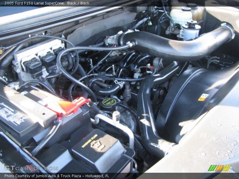 Black / Black 2005 Ford F150 Lariat SuperCrew