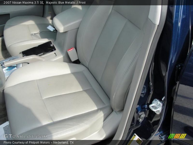 Majestic Blue Metallic / Frost 2007 Nissan Maxima 3.5 SE
